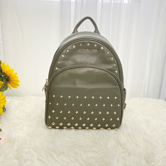 Michael Kors Handbags - Michael kors Backpack Green